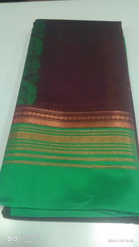 PL Saree Cotton Korvai Border